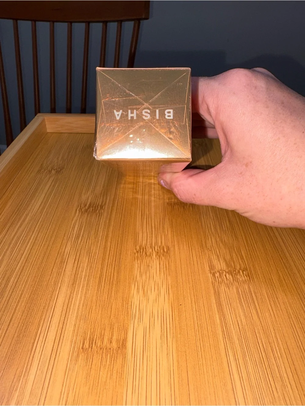 BISHA Glow Facial Oil - Rose Gold Box NEW